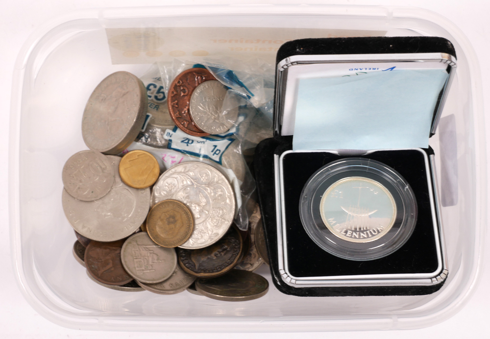 Mixed lot, mainly British with useful silver. at Whyte's Auctions