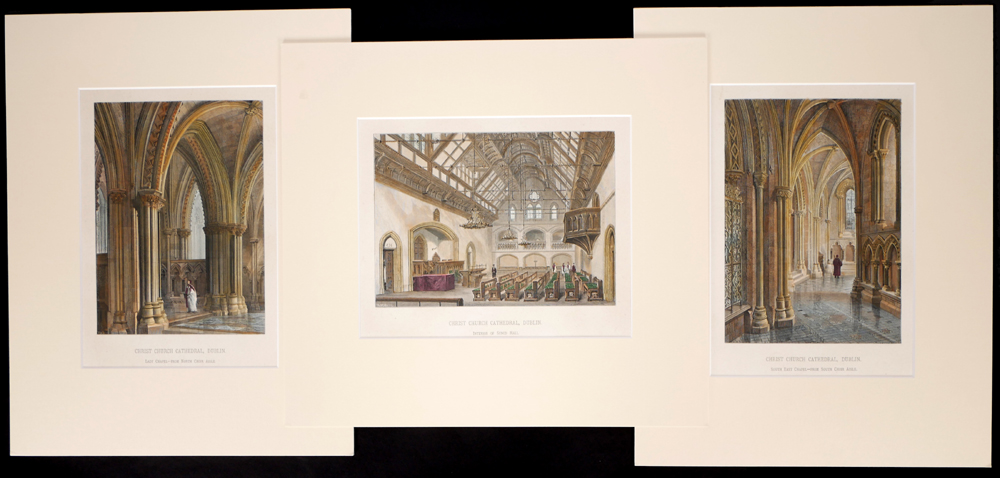 Views of Christ Church Cathedral, Dublin. at Whyte's Auctions