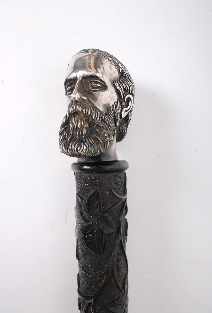1890 Charles Stewart Parnell ceremonial baton. at Whyte's Auctions