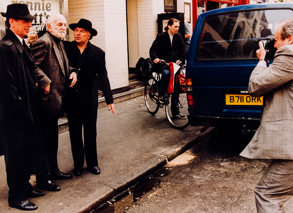 Richard Young. (b.1947) John Minihan photographing Van Morrison with Georgie Fame. at Whyte's Auctions