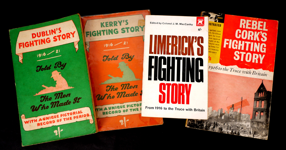 Fighting Stories, four volumes. at Whyte's Auctions