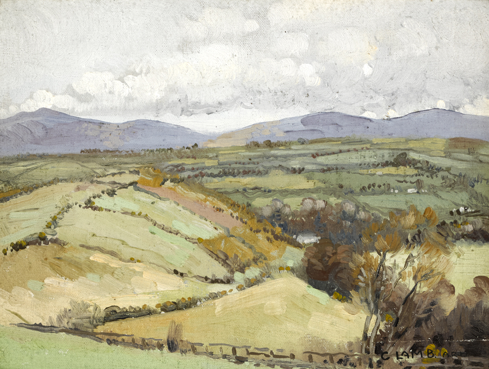 CAPPAGH, COUNTY WATERFORD, 1923 by Charles Vincent Lamb sold for 1,400 at Whyte's Auctions