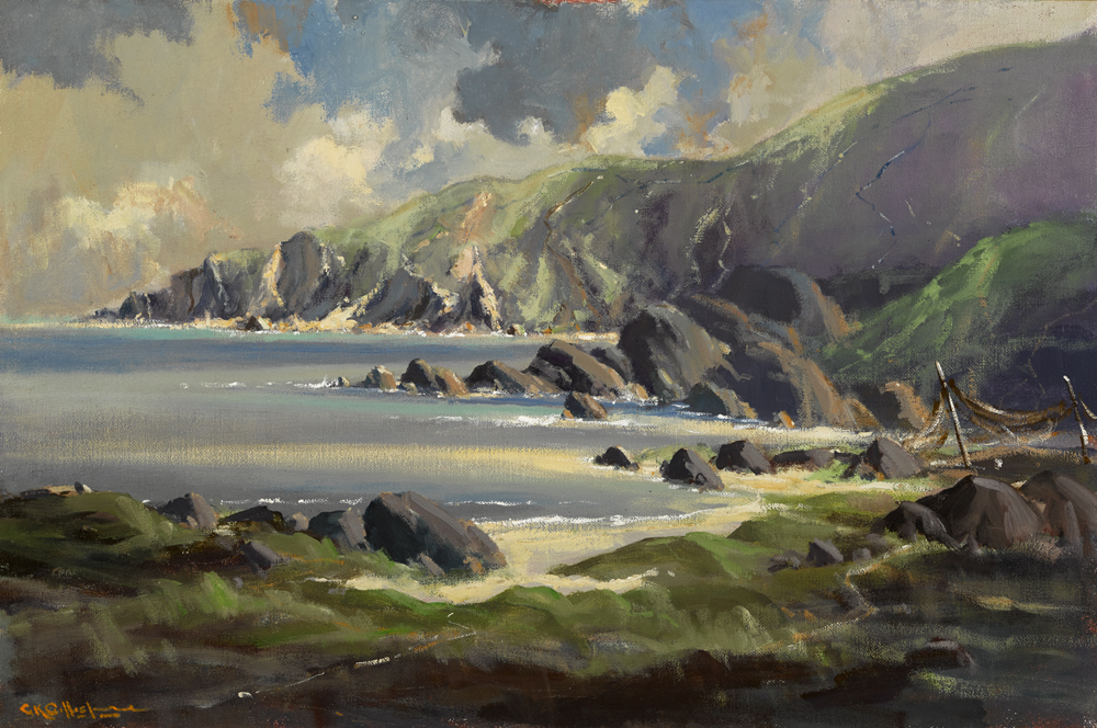 NEAR MULROY BAY, COUNTY DONEGAL by George K. Gillespie RUA (1924-1995) at Whyte's Auctions