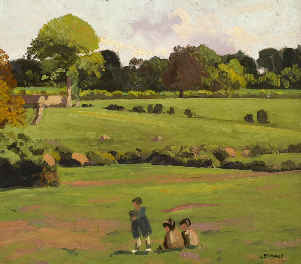 EARLY SUMMER, ARTANE, DUBLIN by Patrick Leonard HRHA (1918-2005) at Whyte's Auctions