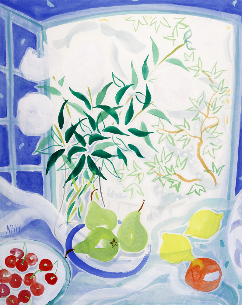 STILL LIFE WITH FRUIT by Nicholas Hely Hutchinson sold for 1,650 at Whyte's Auctions