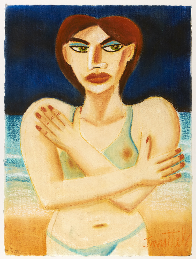 GIRL IN A BIKINI by Graham Knuttel (b.1954) at Whyte's Auctions