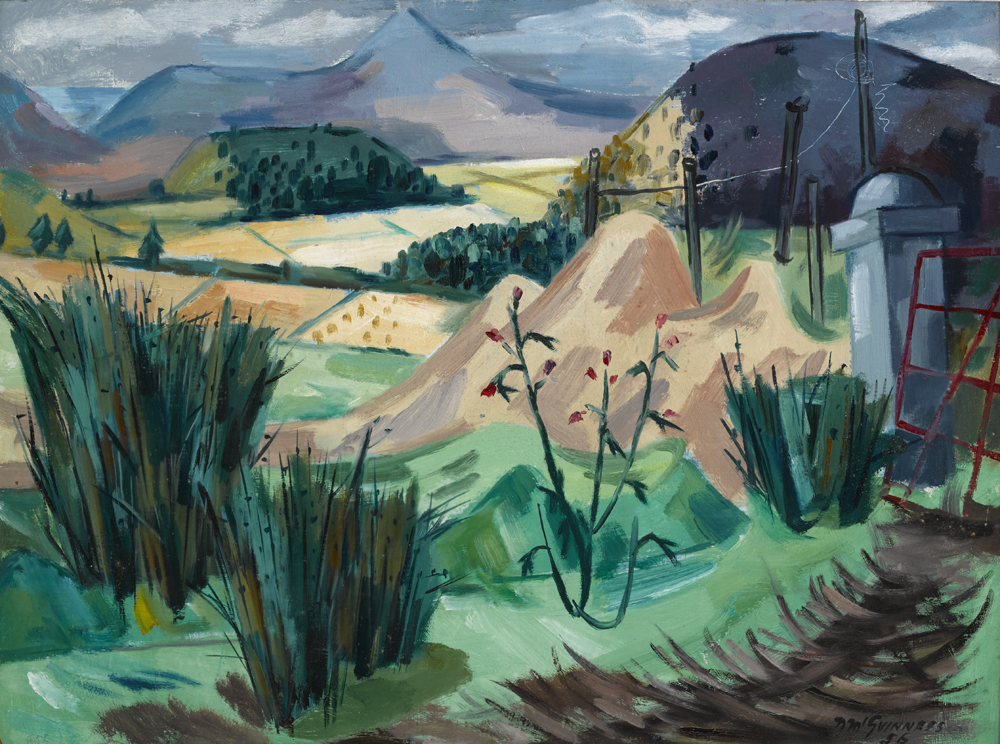 THE SUGAR LOAF, COUNTY WICKLOW, 1956 by Norah McGuinness HRHA (1901-1980) at Whyte's Auctions