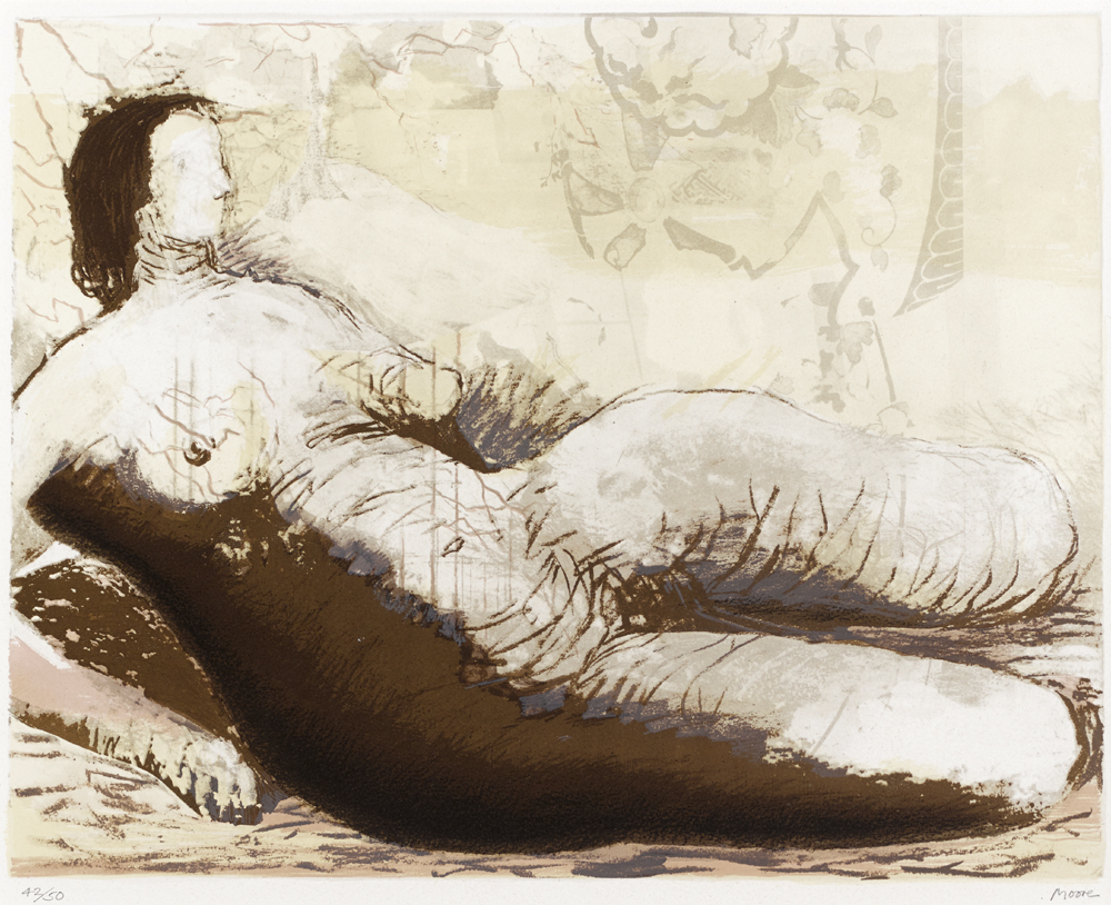 RECLINING NUDE by Henry Moore OM CH FBA (British, 1898-1986) at Whyte's Auctions