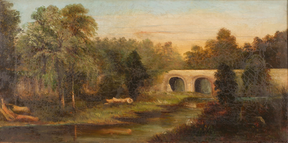 VIEW OF TOLKA RIVER, SHEEPHILL, CLONSILLA, DUBLIN at Whyte's Auctions