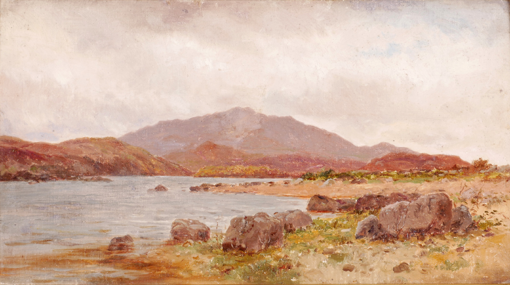 LOUGH CONN, COUNTY MAYO by Alexander Williams RHA (1846-1930) at Whyte's Auctions