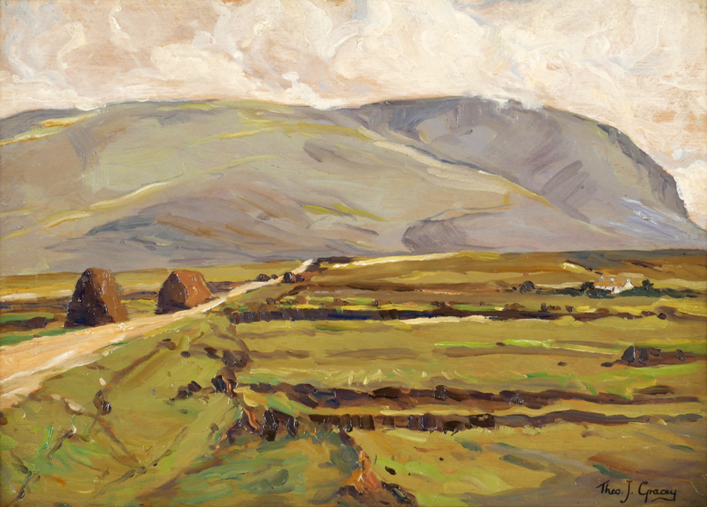 DONEGAL LANDSCAPE, c.1939 by Theodore James Gracey RUA (1895-1959) at Whyte's Auctions
