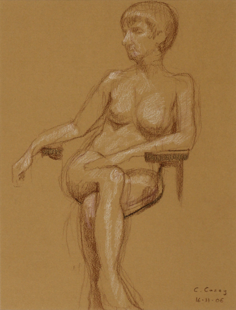LIFE DRAWING, 2006 by Comhghall Casey ARUA (b.1976) at Whyte's Auctions