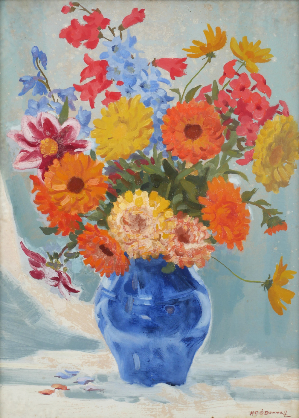 STILL LIFE WITH FLOWERS by Henry C. O'Donnell (1900-1992) at Whyte's Auctions