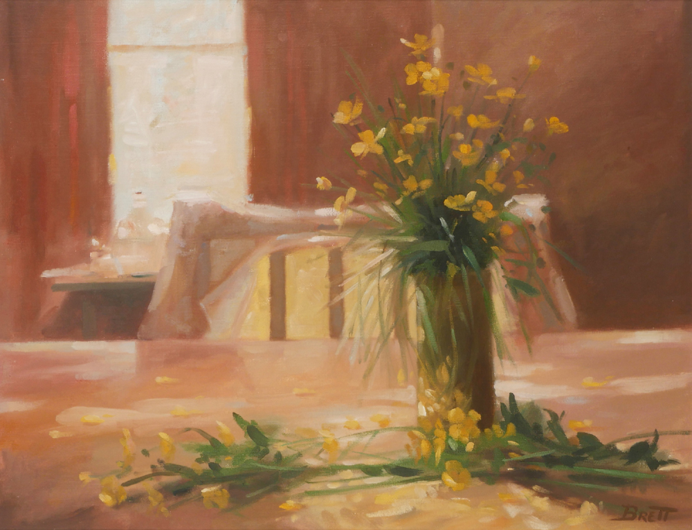 BUTTERCUPS by Michael Brett (b.1939) at Whyte's Auctions