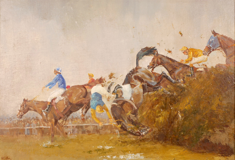THE CHASE by Desmond Charles Tallon (b.1950) at Whyte's Auctions