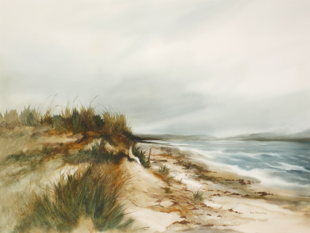 SAND DUNES by Phyllis del Vecchio (b. 1934) (b. 1934) at Whyte's Auctions