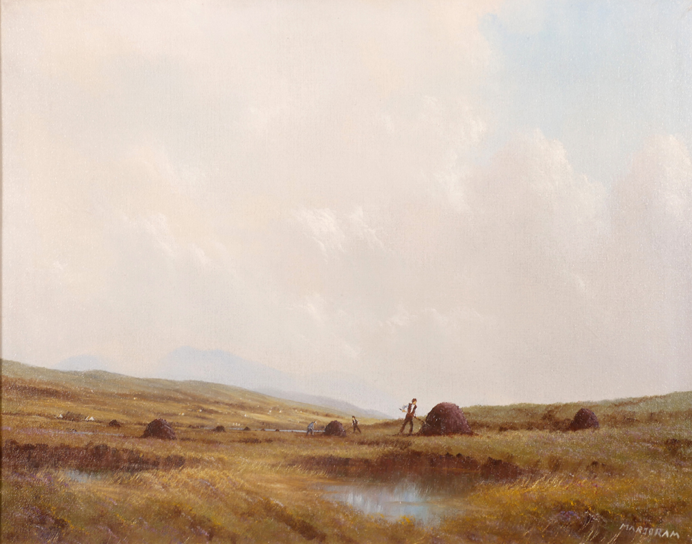 NEAR MAAM, COUNTY GALWAY by Gerry Marjoram (b.1936) at Whyte's Auctions