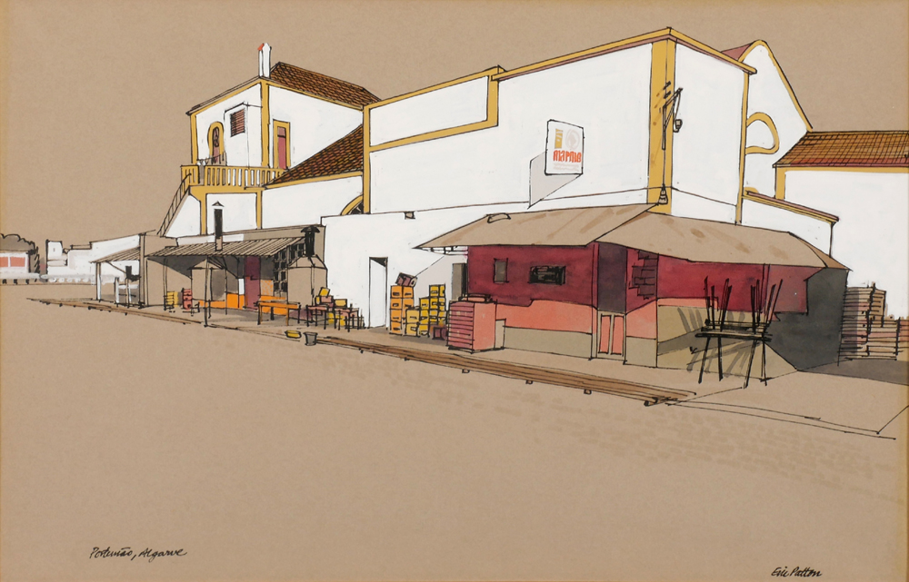 PORTIMAO, ALGARVE, PORTUGAL by Eric Patton RHA (1925-2004) at Whyte's Auctions