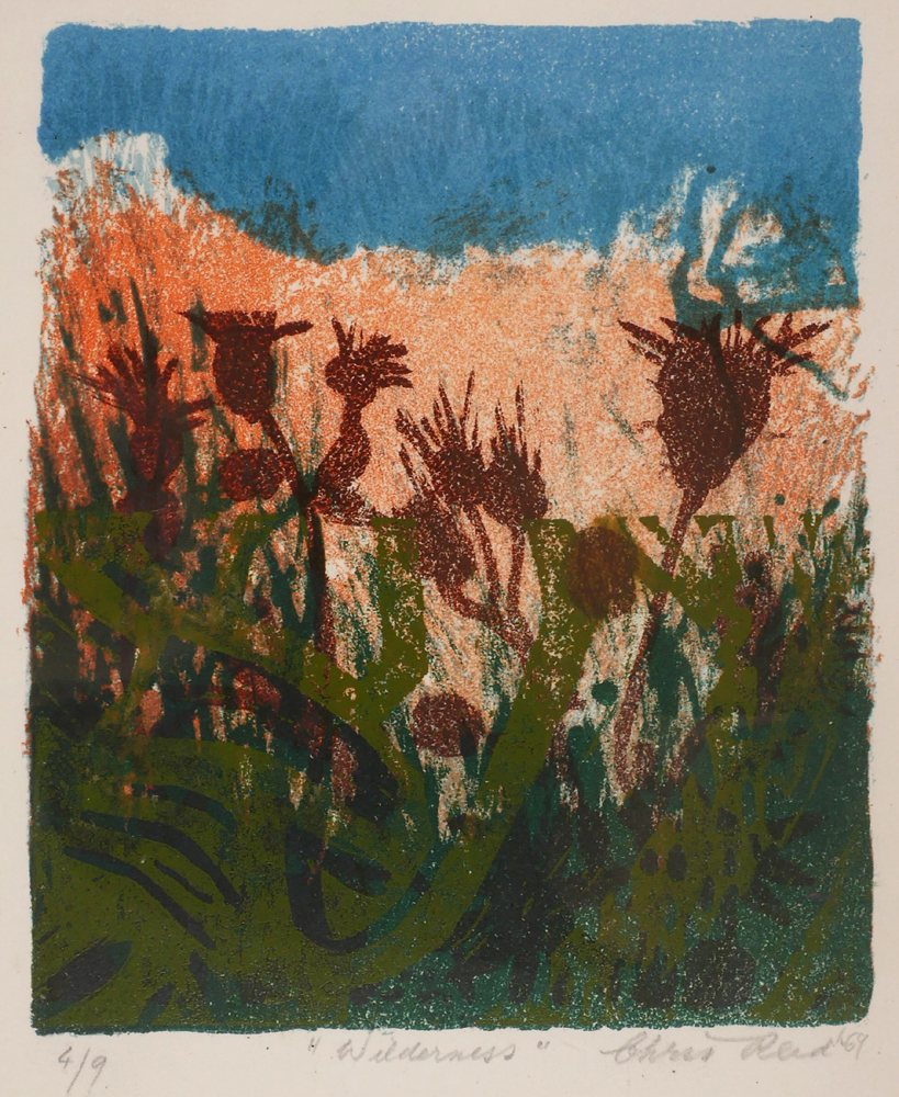 WILDERNESS and THE MADDING CROWD (A PAIR) by Chris Reid (1918-2006) at Whyte's Auctions