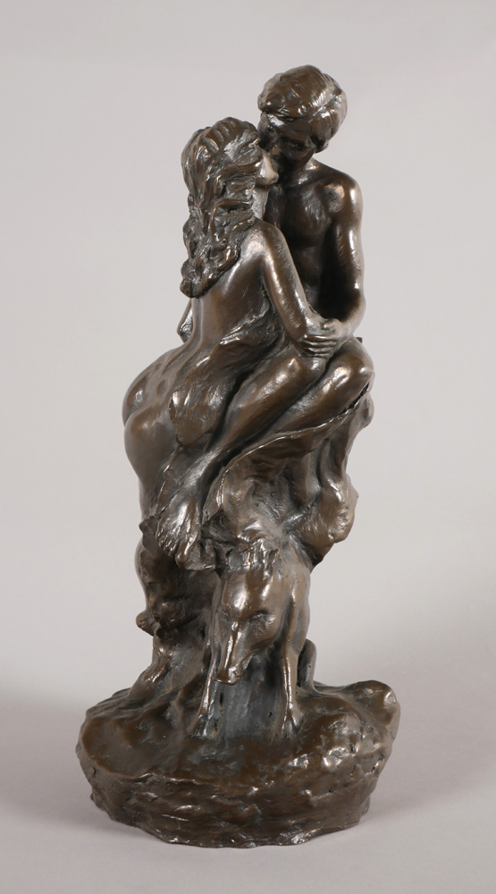 KISSING FIGURES by Robin Buick ARHA (b.1940) at Whyte's Auctions