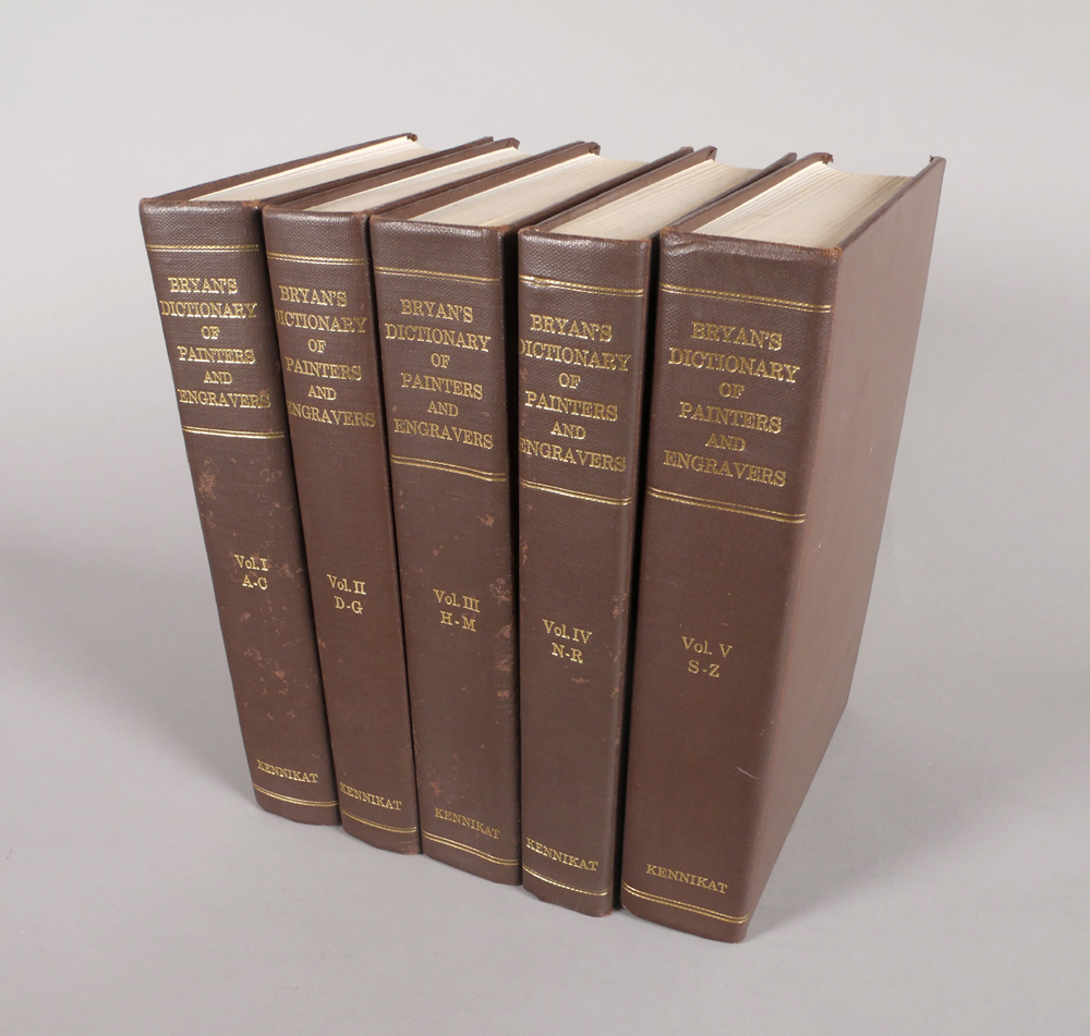 Bryan's dictionary of painters and engravers
 at Whyte's Auctions
