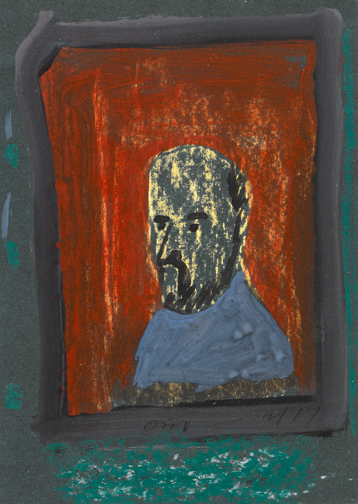 SELF PORTRAIT, 1977 by Tony O'Malley HRHA (1913-2003) at Whyte's Auctions