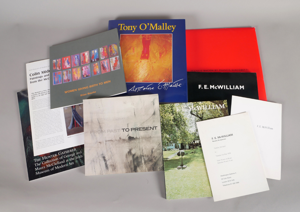 Collection of Art books, catalogues and ephemera at Whyte's Auctions