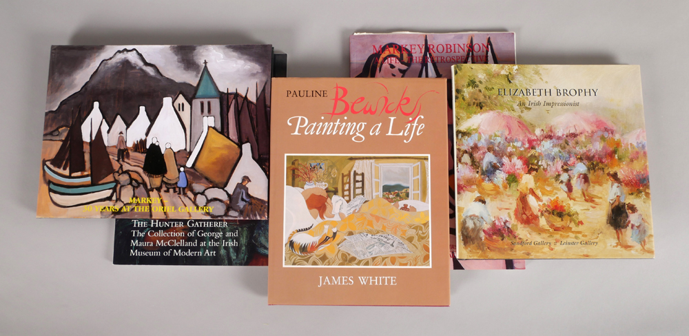 Collection of art reference books and catalogues at Whyte's Auctions