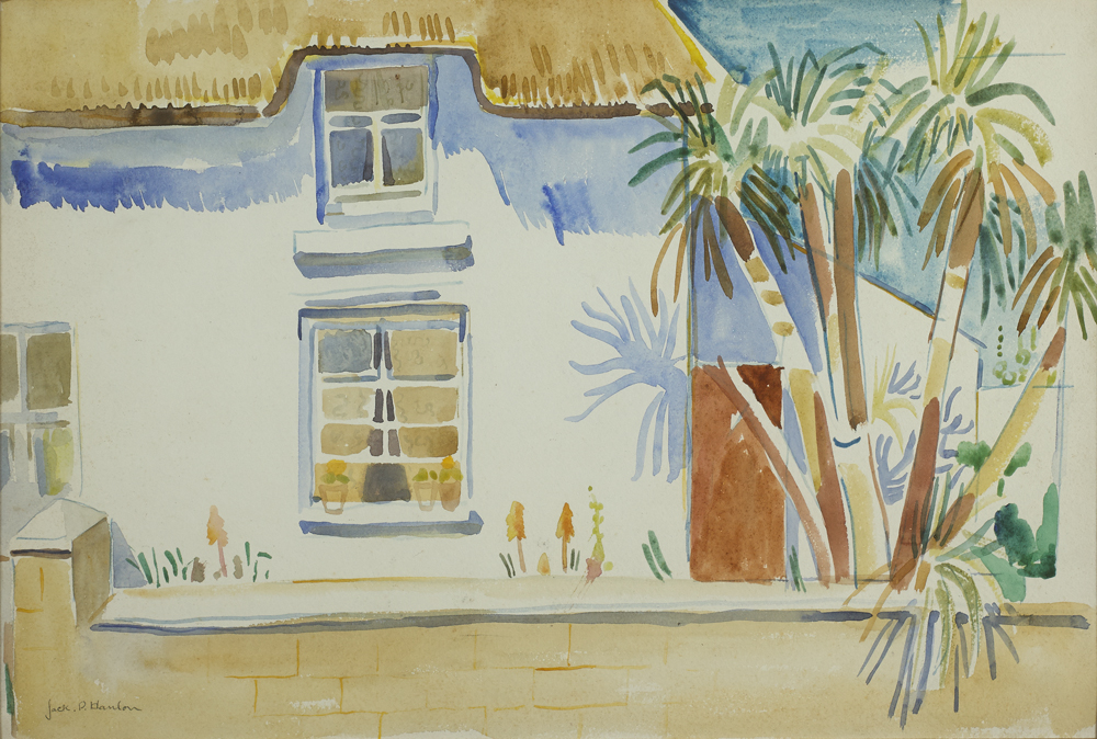 COTTAGE IN SUMMER by Father Jack P. Hanlon (1913-1968) at Whyte's Auctions