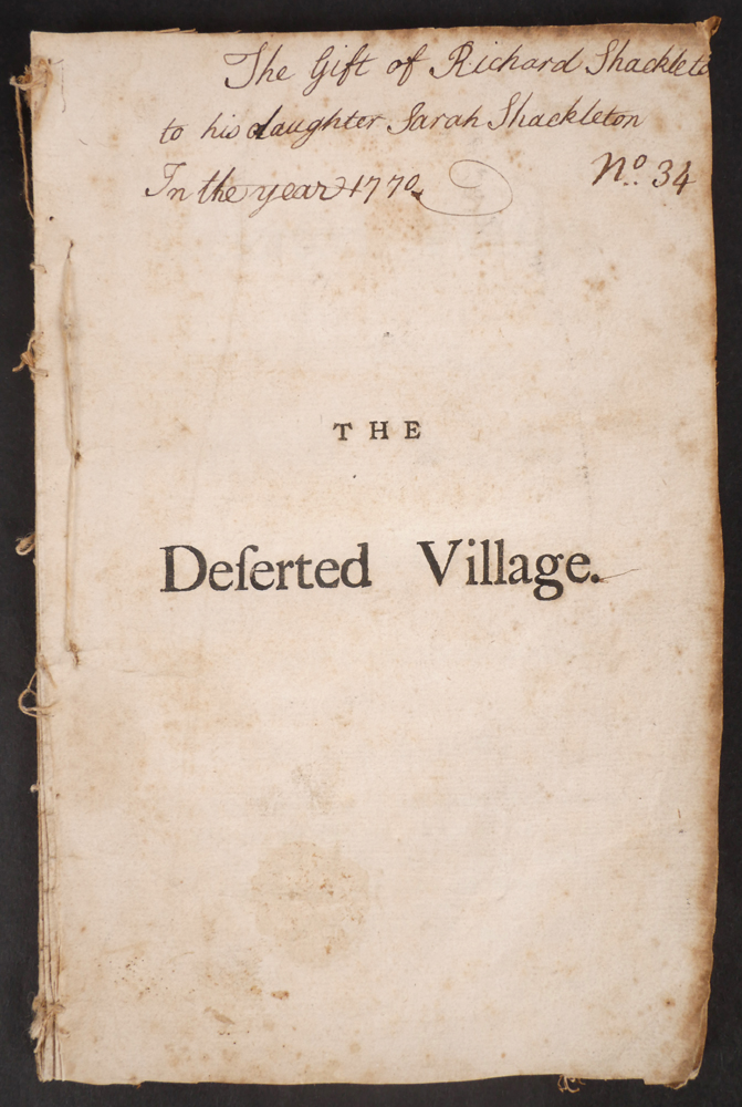 the deserted village essay pdf