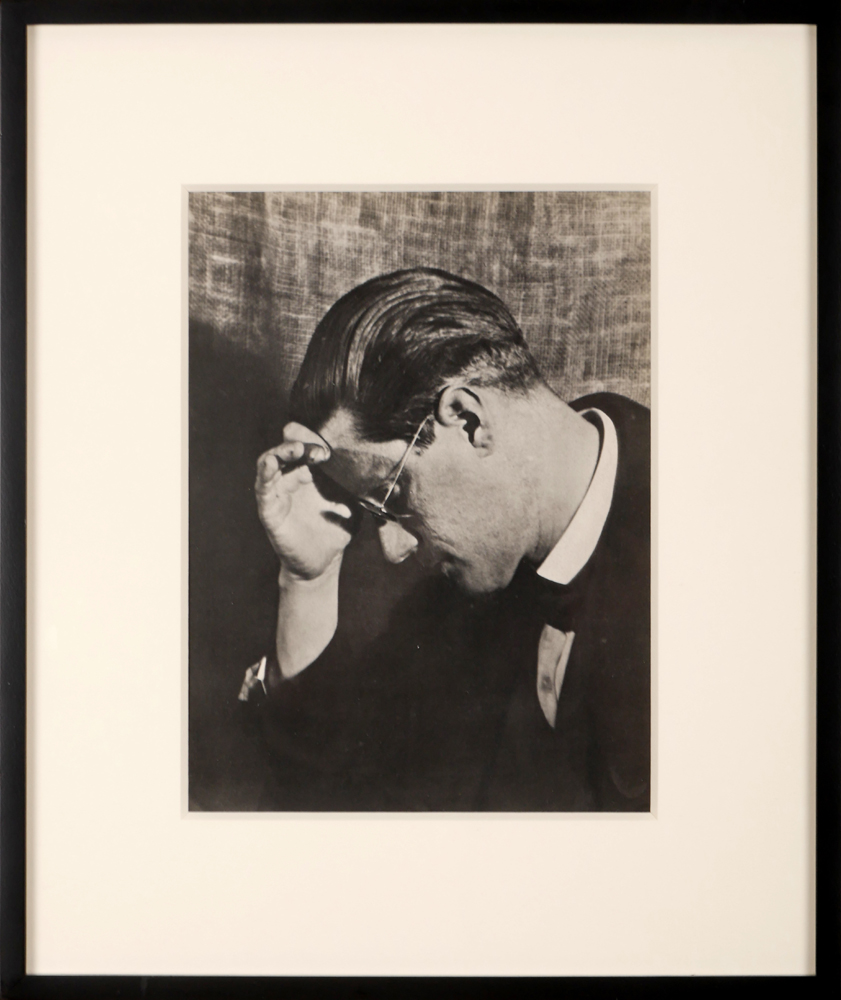 1922 Photograph of James Joyce by Man Ray. at Whyte's Auctions