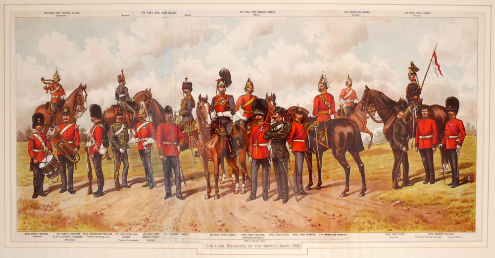1897 Irish Regiments of the British Army at Whyte's Auctions