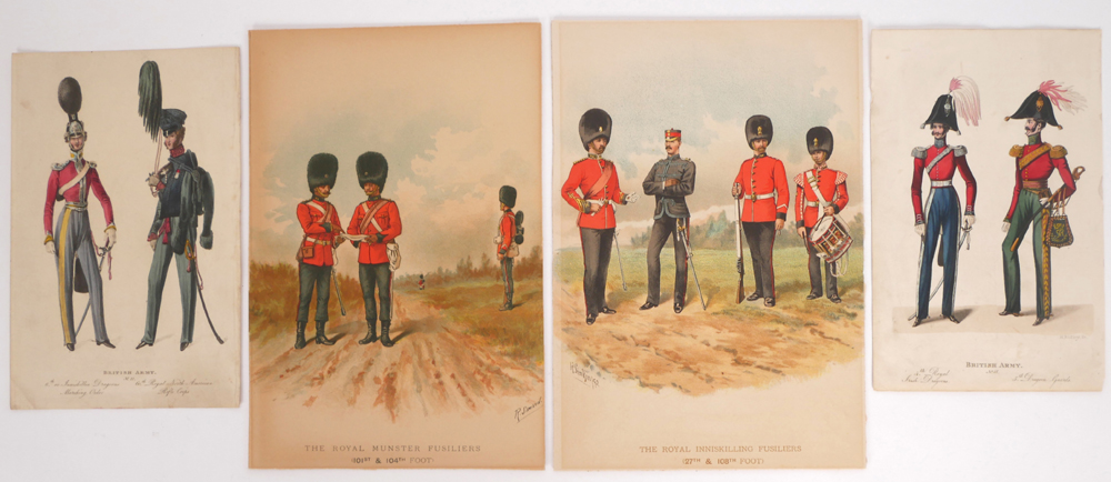 19th & 20th centuries, British military uniforms, prints. at Whyte's Auctions