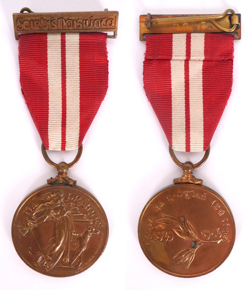 1939-1946 Emergency National Service Medal, 2nd Line. at Whyte's Auctions