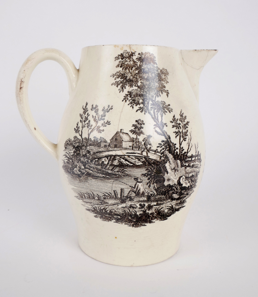 18th century 'Free Trade to Ireland' jug. at Whyte's Auctions