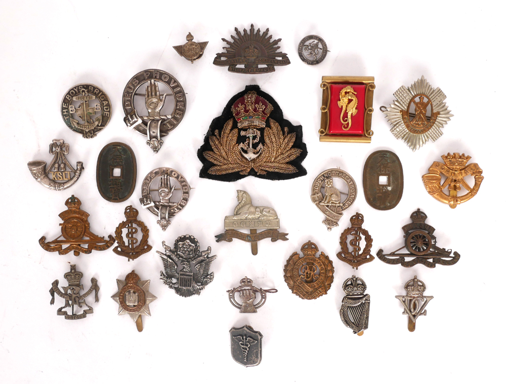 1914-1918 Military badges. at Whyte's Auctions