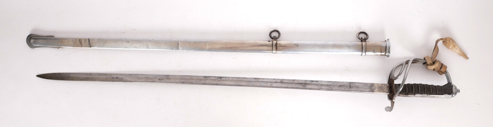 A 1822 Artillery pattern sword as issued to the 'Blue Hussars'. at Whyte's Auctions