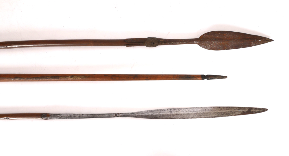 19th century Southern African spears. at Whyte's Auctions