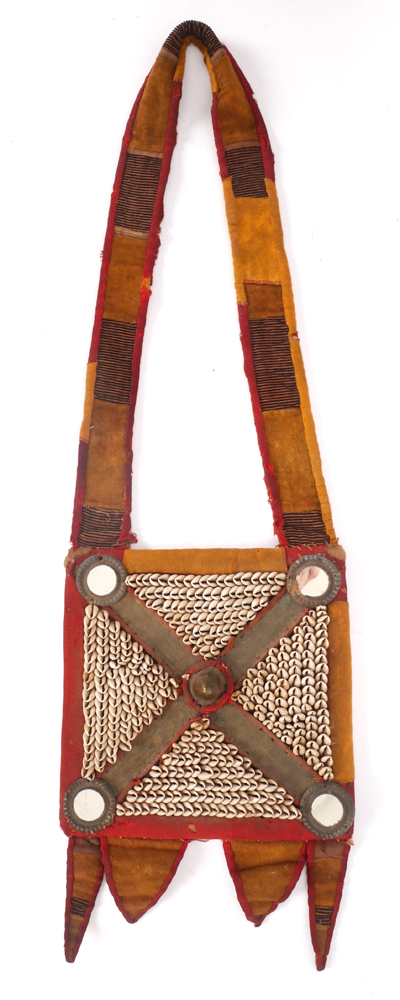 Tribal Art, North African, Fulanti / Tuareg apron / breastplate. at Whyte's Auctions