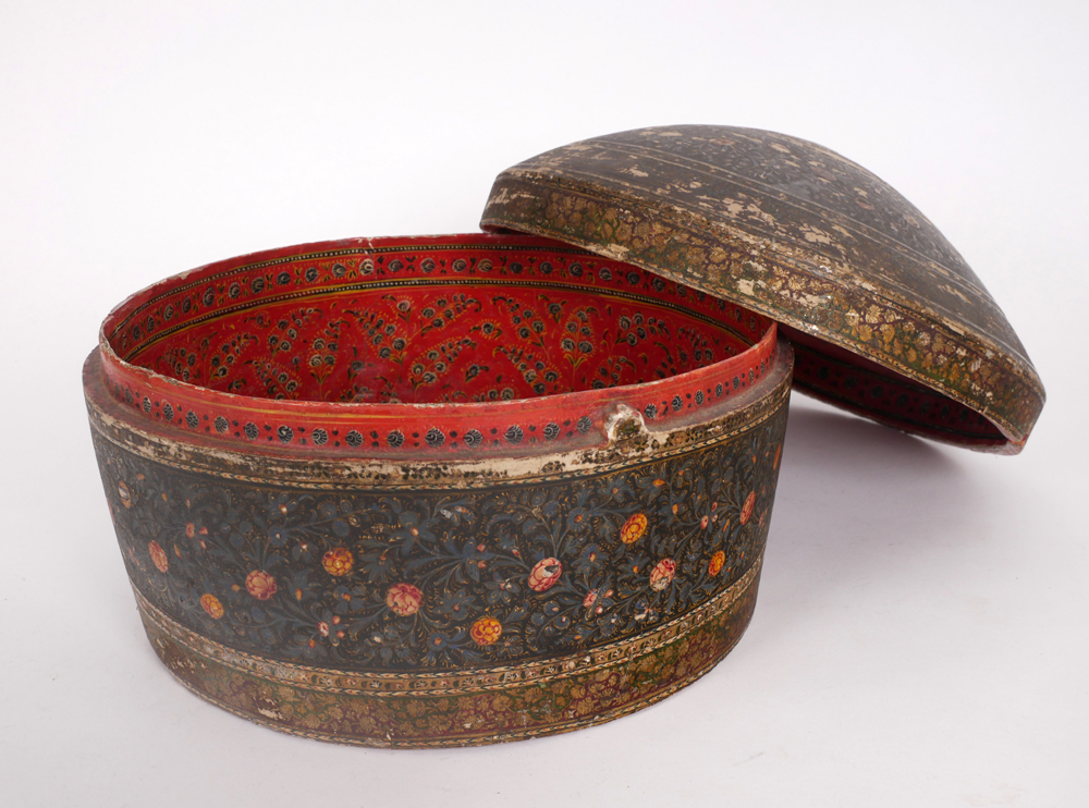 19th century Indian turban box. at Whyte's Auctions