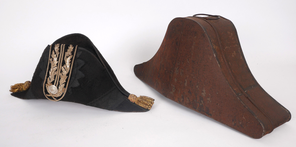 Scottish Lord Lieutenant's bicorn hat. at Whyte's Auctions