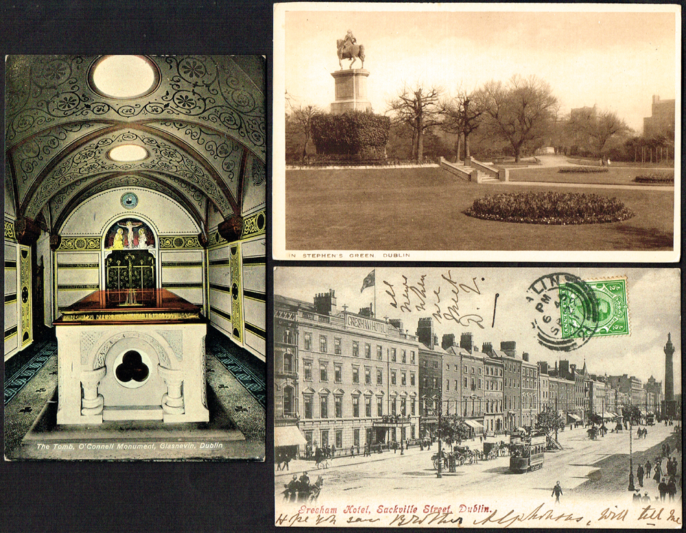 Collection of postcards of Dublin. at Whyte's Auctions
