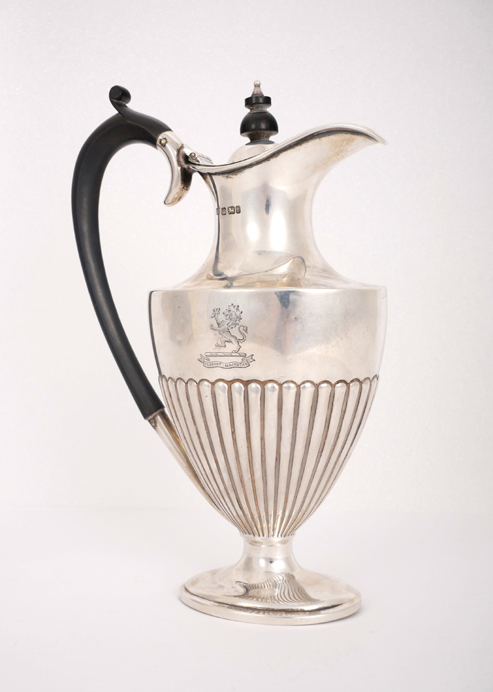 Edwardian silver tea service. at Whyte's Auctions
