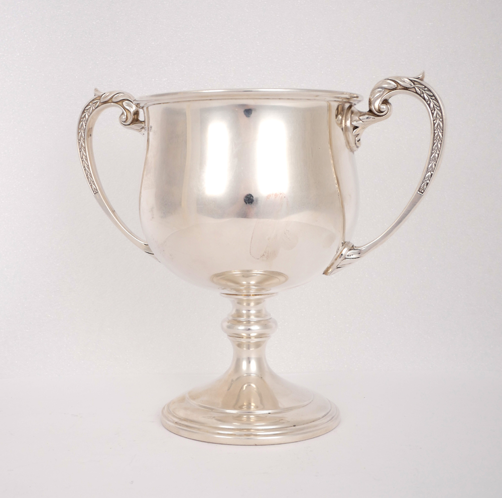 1930s silver trophy cup. at Whyte's Auctions