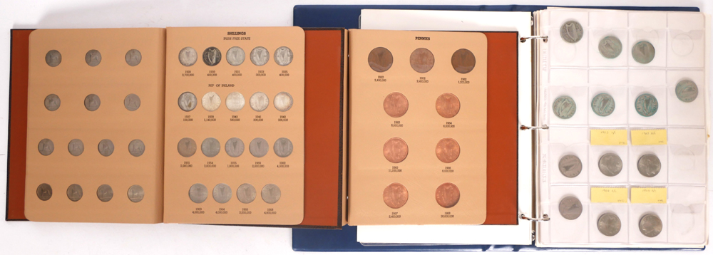 1928-1968 Almost complete collection of issued coinage of Ireland. at Whyte's Auctions