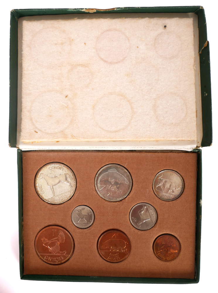 1928 proof set in official card case. at Whyte's Auctions