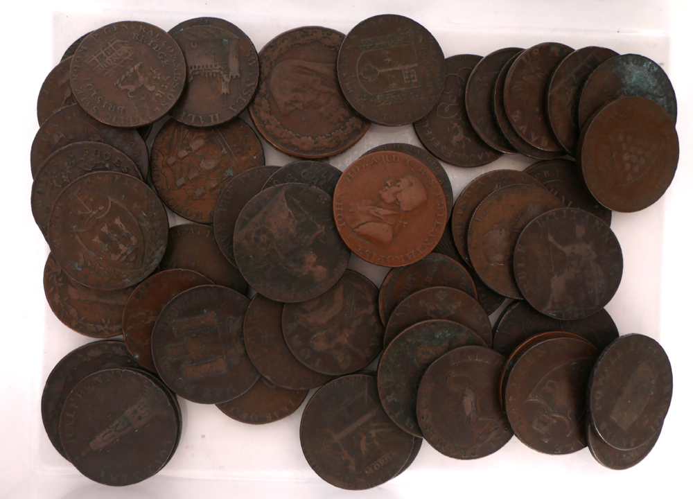 GB Tokens, mostly 18th century. at Whyte's Auctions