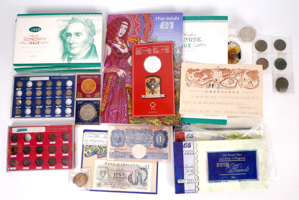Bank of England Five Pounds limited editions at Whyte's Auctions