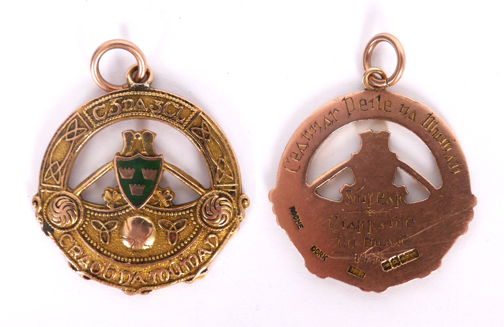GAA. Football Munster Final gold medal to Kerry, 1931. at Whyte's Auctions