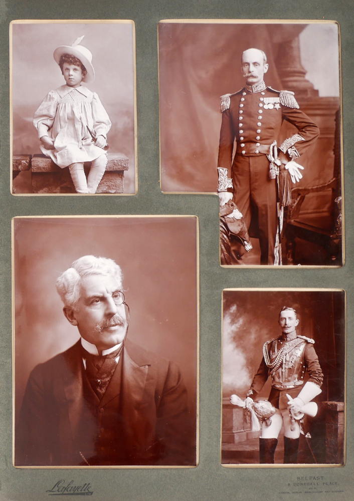 Edwardian Lafayette of Belfast album of photographs of royalty and nobility. at Whyte's Auctions